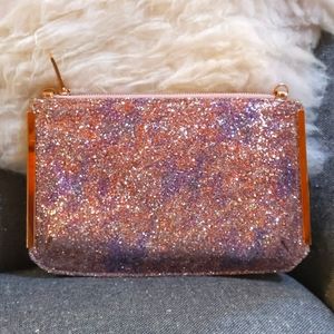 Steve Madden Glitter Clutch